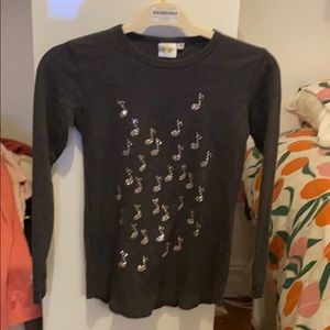 Super cute rhinestone top